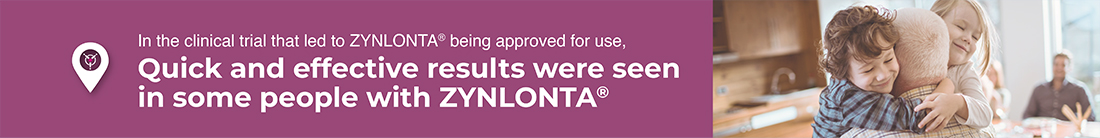 In the clinical trial that led to ZYNLONTA® being approved for use, Quick and effective results were seen in some people with ZYNLONTA®